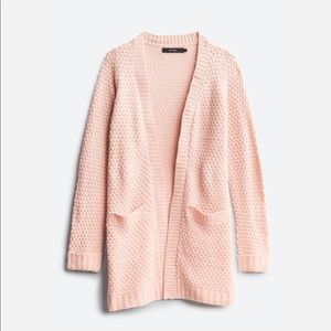 Vero Moda Ellia Textured Blush Cardigan